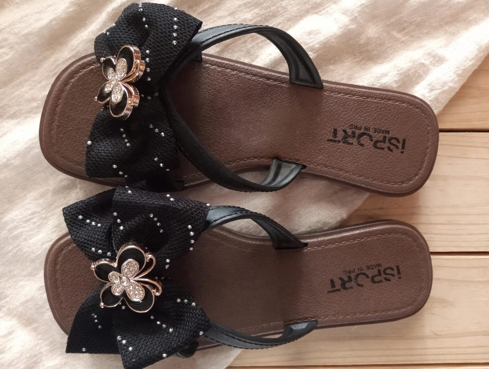 sandal pita manik isport coklat
