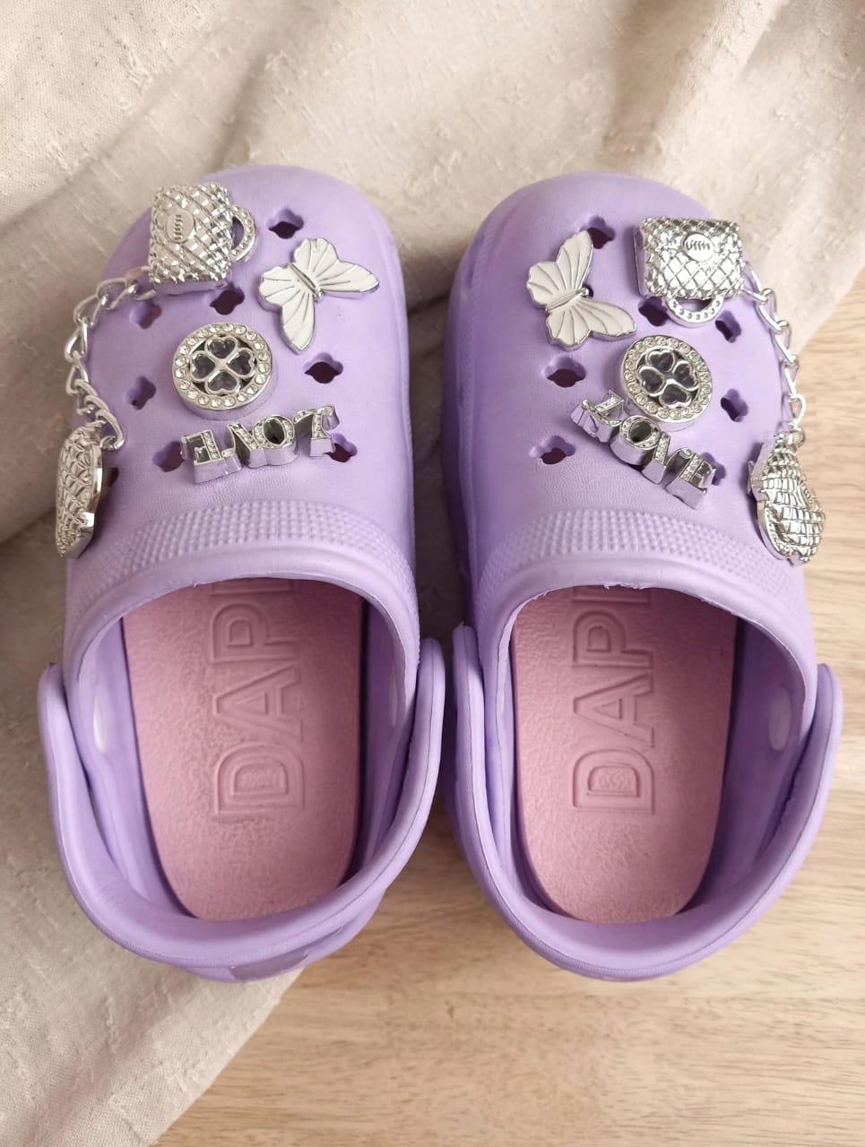 sandal kodok DAPHANI kids rantai tinggi (dua ukuran)