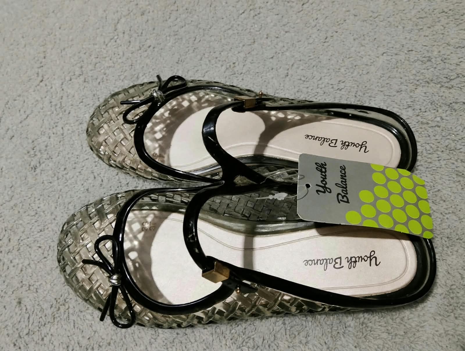 sandal sepatu pita youth balance (dua ukuran) seri warna