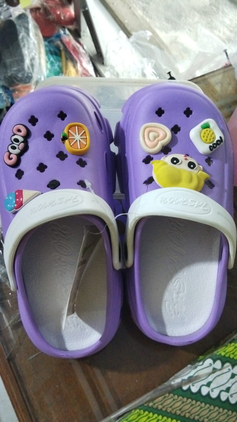 sandal kodok alibaba anak cewek